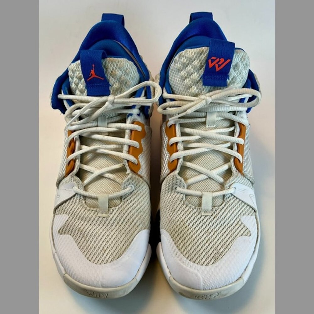 Jordan Why Not Zer0.2 “OKC Home” Pair of Sneakers